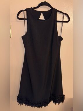 Julia jordan black cocktail dress size 8